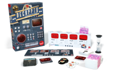 Decrypto board game review covering its team-based word deduction mechanics, components, rules, player count, setup, strategy, and gameplay experience.